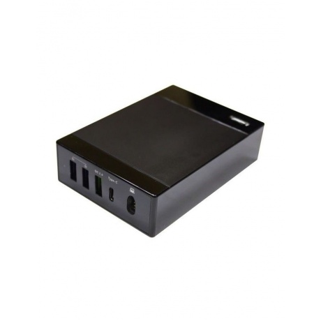 Зарядное устройство для ноутбуков + СЗУ Qualcomm QC2.0 Promate uniCharger-85W (black) 6959144032658 - фото 1