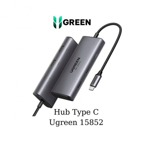 Конвертер UGREEN CM498 (15852), Space Gray - фото 6