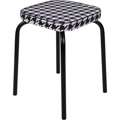 Табурет "Haushalt", квадрат, 32х32 см, диам.тр. 22мм, меб.ткань,...