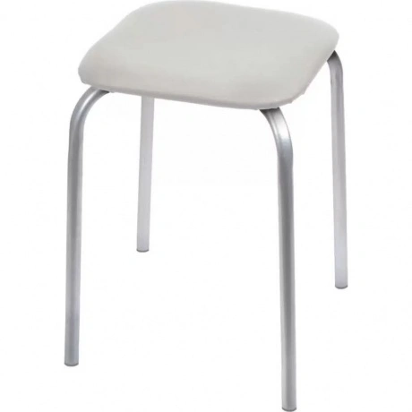 Табурет "Классика 3"  квадр. 4 ножки  32х32 см ТК03  светло-серы...