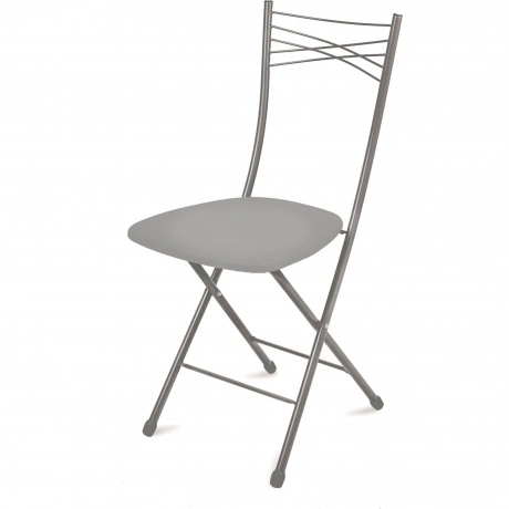 Стул складной "Ника 1"  ССН1/4  серый