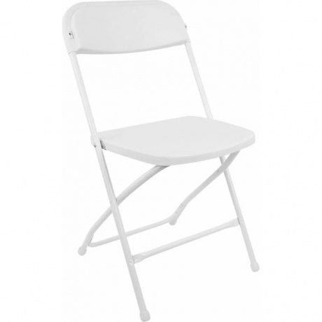 

Стул складной BRABIX Golf CF-002, белый каркас, пластик белый, 532887