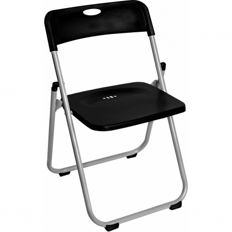 

Стул складной BRABIX Golf Lite CF-017, серебристый каркас, пластик чёрный, 532895