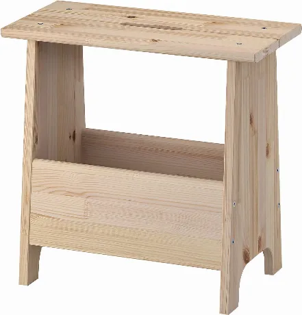 Табурет тумба деревянный, сосна, BRABIX Scandi Wood SC-002 (ш490...