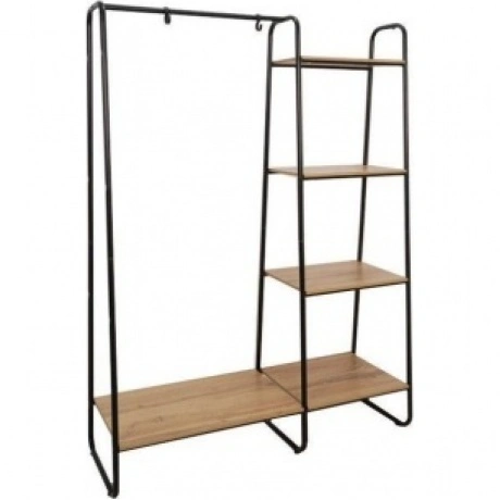 Гардеробная система с полками Скандинавия 1 , 110х38,5х147 см, ч...