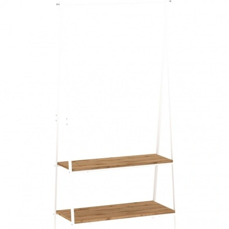 Вешалка гардеробная Алабама 32, р-р: 94х41,5х175 см, белый , ВГА...