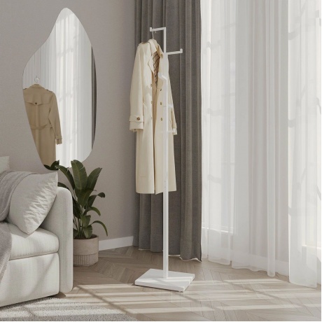 Вешалка напольная Торонто 1 (Белый) ВНПТ1  Б - фото 4