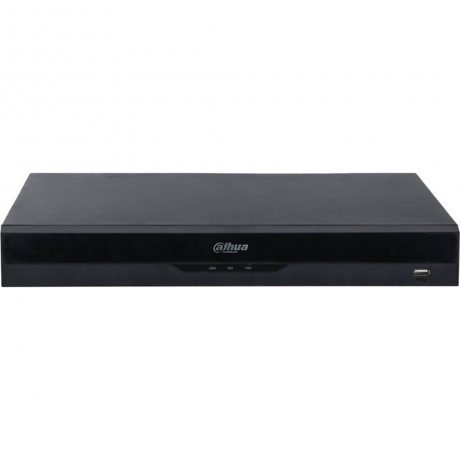 

16-канальный IP-видеорегистратор Dahua c PoE до 448Мбит/с; 2 SATA III до 20Тбайт; 1 HDMI (8K), 1 VGA; 1 RJ45 1000Мбит/с, 8 RJ45 100Мбит/с (PoE/PoE+, до 130Вт, поддержка ePoE);трев