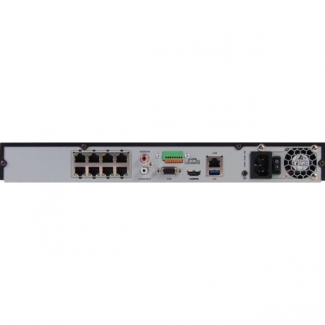 Видеорегистратор NVR (сетевой) HiWatch DS-N308/2P(D) - фото 11
