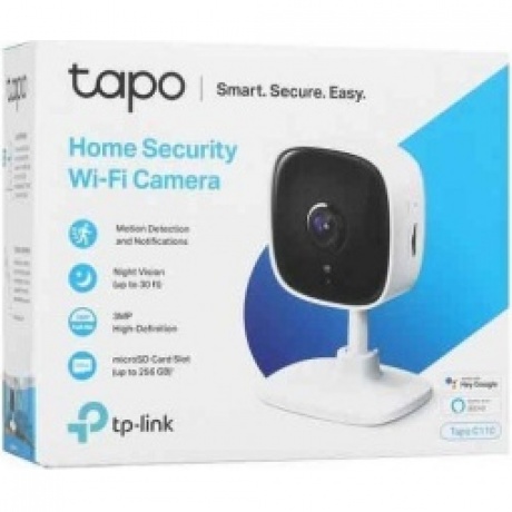 Видеокамера IP TP-Link Tapo C110 3.3-3.3мм - фото 8