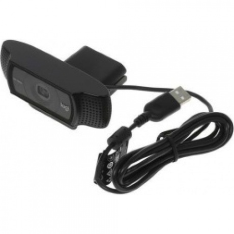 Веб-камера Logitech C920e черная (960-001086) - фото 10