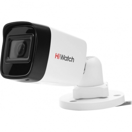 

Камера видеонаблюдения аналоговая HiWatch DS-T500(C) 2.8-2.8мм HD-CVI HD-TVI цв. корп.:белый (DS-T500 (С) (2.8 MM))