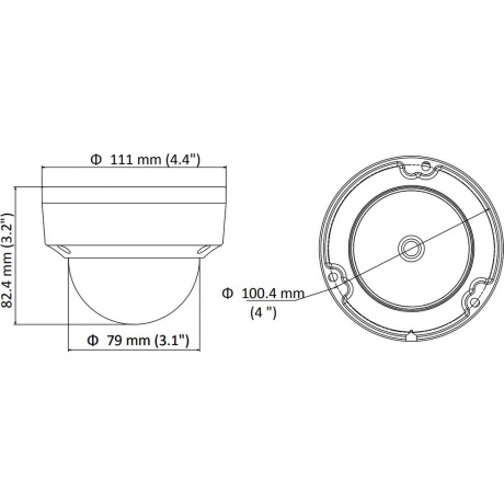 Камера видеонаблюдения Hikvision DS-2CD1143G0-I(2.8mm)(C) - фото 6