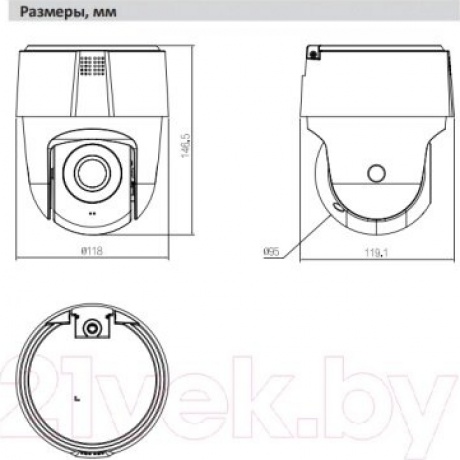 Камера видеонаблюдения EZ-IP EZ-PTZ2A31 0009214450 - фото 3