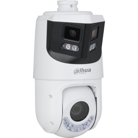

Уличная купольная PTZ IP-видеокамера Dahua , 1/2.7" 8Мп CMOS,, 2.8мм, ИК 30м, Led 30м (панорамный модуль) 1/2.8 4Мп CMOS, F1.6, 5мм–125мм, ИК 100м, Led 50м(PTZ-модуль)