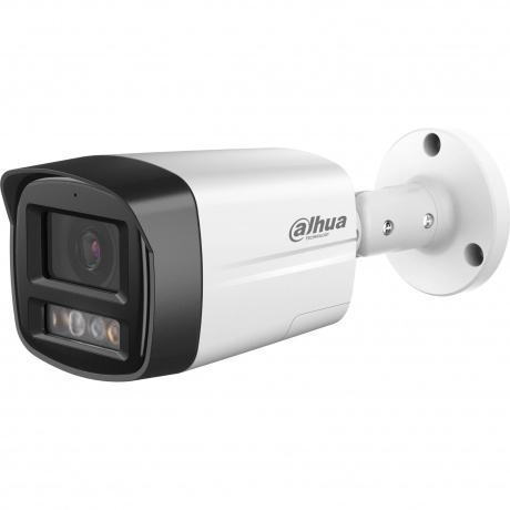 

Уличная цилиндрическая IP-видеокамера Dahua SmartDualLight 4Мп, 1/2.9” CMOS, объектив 2.8мм, видеоаналитика, микрофон+динамик, ИК 30м, LED 30м, IP67, металл