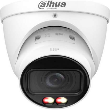 

Уличная купольная IP-видеокамера Dahua SmartDualLight 8Мп, 1/2.7” CMOS, моторизованный объектив 2.7~13.5мм, видеоаналитика, микрофон, ИК 40м, LED 40м, IP67, металл