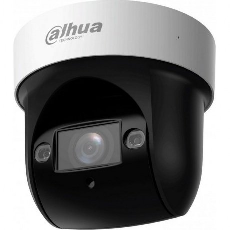 

Мини-PTZ IP-видеокамера Dahua с Wi-Fi 2.4ГГц 2Мп, 1/2.8” CMOS, моторизованный объектив 2.8~12мм (4x), видеоаналитика, ИК до 50м, корпус: металл