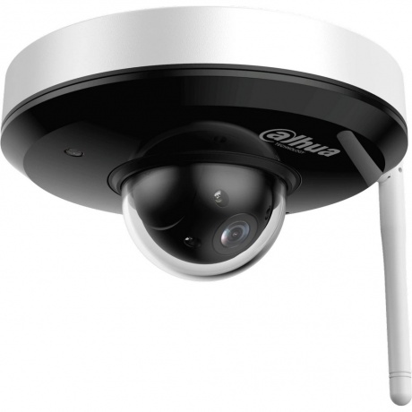 

Мини-купольная PTZ IP-видеокамера Dahua с Wi-Fi 2.4ГГц 4Мп, 1/2.8” CMOS, моторизованный объектив 2.8~12мм, видеоаналитика, ИК 20м, IP66, IK08, корпус: металл