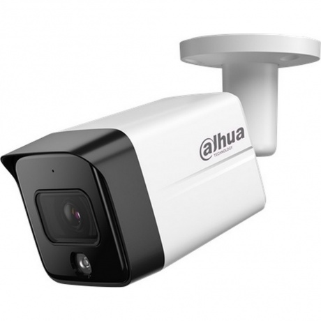 

Уличная цилиндрическая IP-видеокамера Dahua с ИК 30м и LED 30м 2Мп; 1/2.8” CMOS; объектив 2.8мм обнаружение людей; IP67; металл, пластик