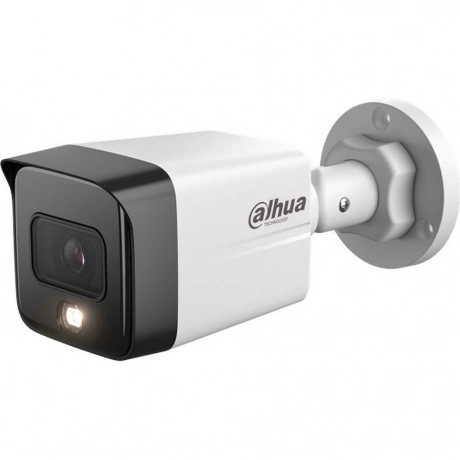 Уличная цилиндрическая IP-видеокамера Dahua с ИК 30м и LED 30м 2...