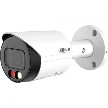 

Уличная цилиндрическая IP-видеокамера Dahua SmartDualLight 2Мп, 1/2.8” CMOS, объектив 2.8мм, видеоаналитика, микрофон, ИК 30м, LED 30м, IP67, металл