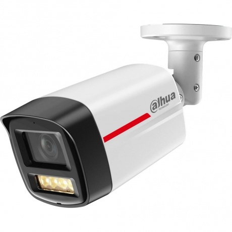 

Уличная цилиндрическая IP-видеокамера Dahua WizColor 2Мп, 1/2.9” CMOS, объектив 3.6мм, видеоаналитика, микрофон, LED 50м, IP67, металл