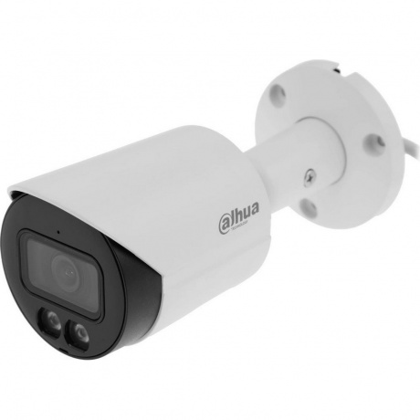 

Уличная цилиндрическая IP-видеокамера Dahua SmartDualLight 4Мп, 1/2.9” CMOS, объектив 2.8мм, видеоаналитика, микрофон, ИК 30м, LED 30м, IP67, металл