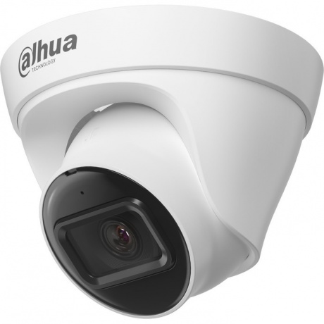 

Уличная турельная IP-видеокамера Dahua 2Мп, 1/2.8” CMOS, объектив 3.6мм, обнаружение людей, ИК 30м, IP67, металл/пластик