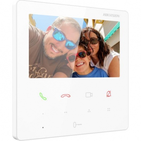 

Видеодомофон Hikvision DS-KH6110-WE1 белый