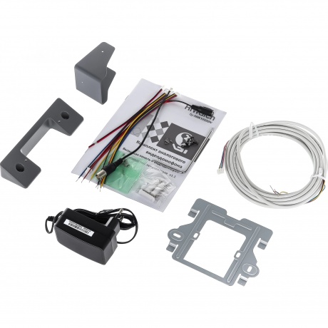 Комплект домофона HiWatch DS-D100K серебристый - фото 12