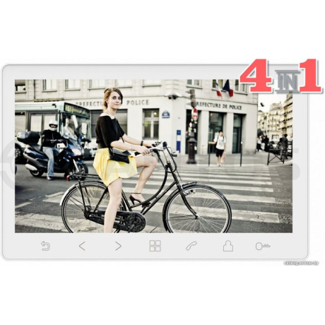 Видеодомофон Tantos Amelie Slim HD SE белый