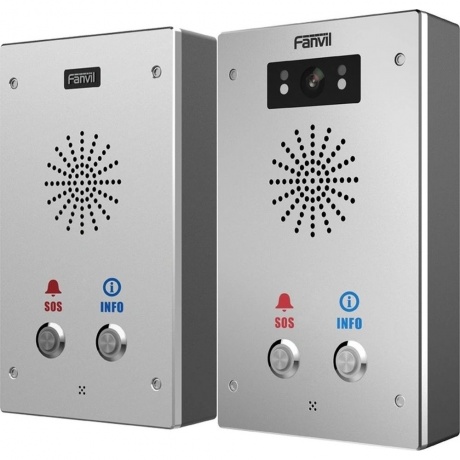 Видеопанель Fanvil i16SV-02 CMOS цвет панели: серебристый - фото 3
