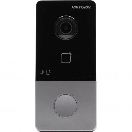 Видеопанель Hikvision DS-KV6113-PE1(C) цвет панели: черный - фото 2