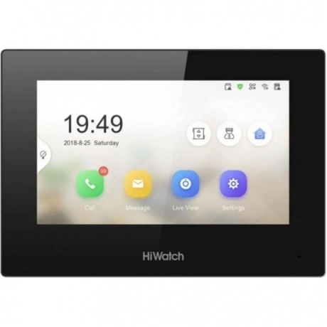 Видеопанель HiWatch VDP-H2211B цветной сигнал цвет панели: черны...