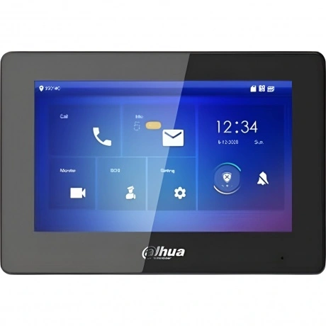 Видеодомофон Dahua DHI-VTH5421HB-W черный