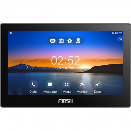 Видеодомофон Fanvil i505W черный - фото 2