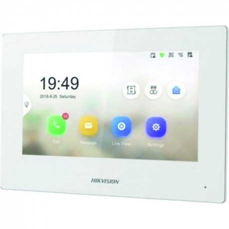IP Видеодомофон с WI-FI Сенсорный 7" TFT LCD экран 1024*600; вст...