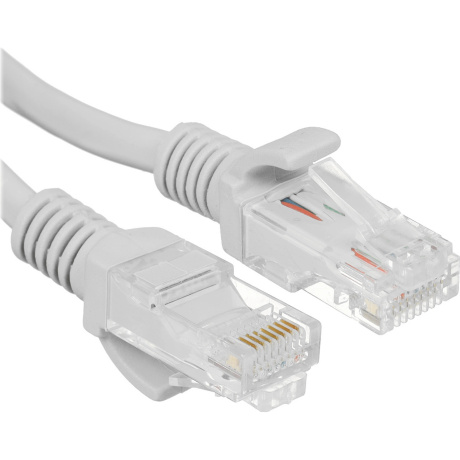 Патч-корд Cablexpert UTP 5e 5м серый (PP12-5M)