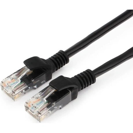 Патч-корд Cablexpert PP10-3M/BK, кат.5e, UTP, 3м, черный