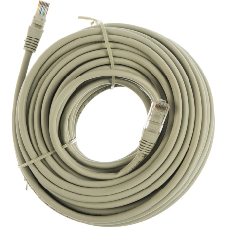 Патч-корд Cablexpert PP10-20M, кат.5e, UTP, 20м, серый