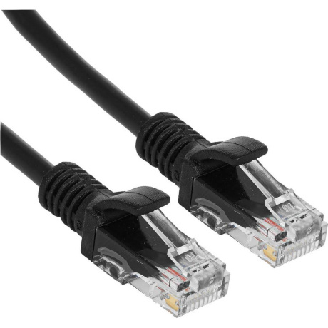 Патч-корд Cablexpert PP12-20M/BK, кат.5e, UTP, 20м, черный