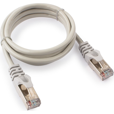 Патч-корд Cablexpert PP6-2M, кат.6, FTP, 2м, серый