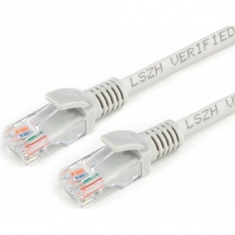 Патч-корд Cablexpert PP31-10M, кат.5e, LSZH, UTP, 10м, серый