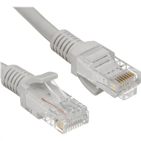 Патч-корд Cablexpert PP6U-15M, кат.6, UTP, 15м, серый