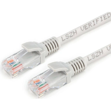 Патч-корд Cablexpert PP30-10M, кат.5e, UTP, LSZH, 10м, серый