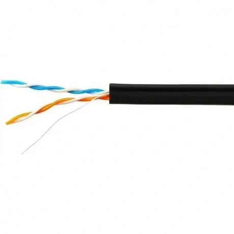 Кабель SkyNet Light СSL-UTP-2-CU-OUT, UTP, кат.5e, 305м, черный