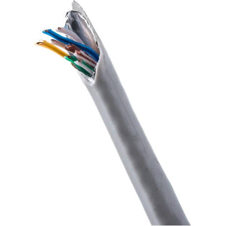 Кабель SkyNet Light CSL-FTP-4-CU, FTP, кат.5e, 305м, серый