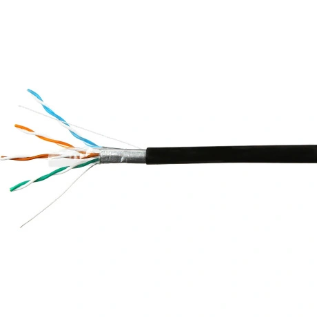 Кабель SkyNet Light CSL-FTP-4-CU-OUT, FTP, кат.5e, 305м, черный