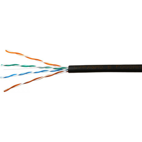 Кабель SkyNet Standart CSS-UTP-4-CU-OUT, UTP, кат.5e, 305м, черный